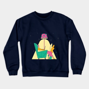 Remote Working Crewneck Sweatshirt